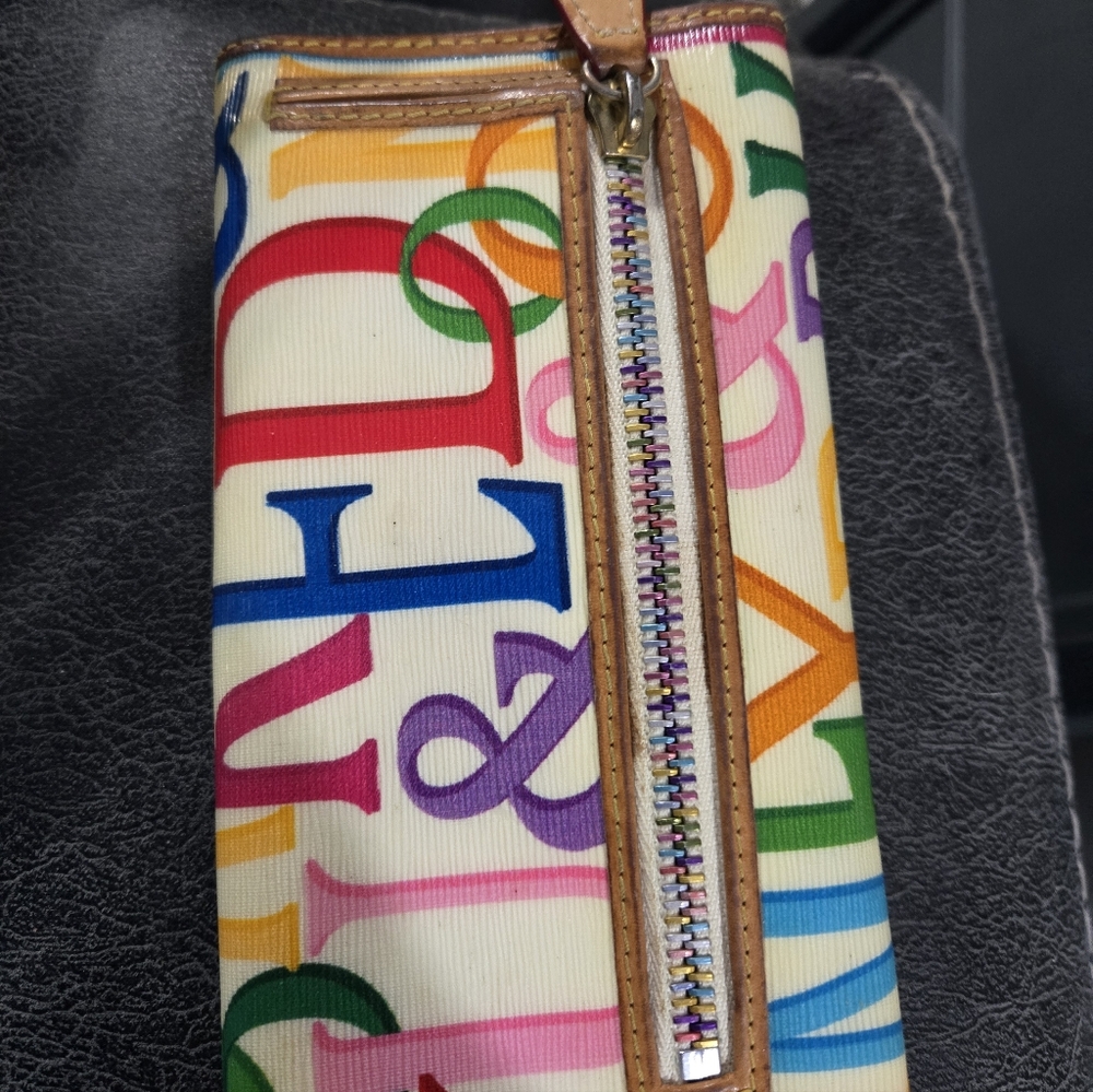 DOONEY & BOURKE 🩷 RETRO 🧡 GRAFICA CLUTCH WALLET. 9 - Picture 5 of 6